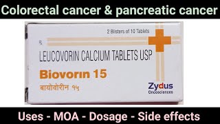 Biovorin 15  leucovorin calcium tablets usp [upl. by Ivah]