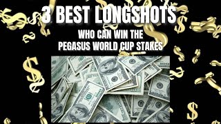 3 Longshots Who Can Win the Pegasus Cup Stakes [upl. by Yelra]