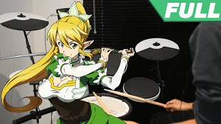 Sword Art Online OP 2 Full 【INNOCENCE】by Eir Aoi  Drum Cover [upl. by Alamat768]