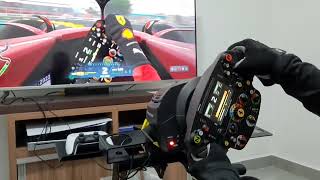 F1 2022 jogando com volante thrustmaster SF1000 oficial da Ferrari GP Maimi Treino Livre [upl. by Hoon26]