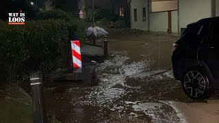 WATERBUFFER IN BERG EN TERBLIJT LOOPT OVER MODDERSTROOM DOOR STRATEN [upl. by Enineg]