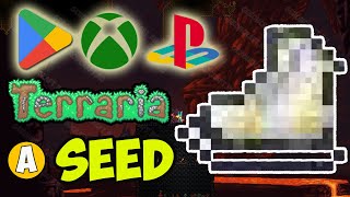 Terraria how to get ICE SKATES fast SEED for 14495 Android XBOX One PS 4 Switch [upl. by Ciredor]