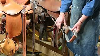 Tack Tip Twists in Stirrup Leathers [upl. by Nyvek]