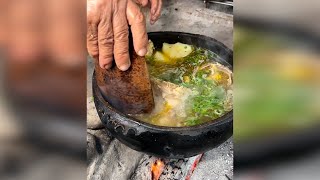 Caldo de gallina criolla Nievita Zambrano [upl. by Whitman]