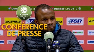 Conférence de presse Valenciennes FC  FC SochauxMontbéliard  32   201920 [upl. by Chesney]