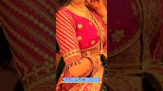 Wedding dress lacha saree ytshorts trending viral hd [upl. by Ecinaej]