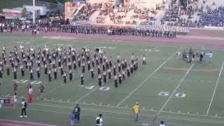 TriCities Marching Band Jamboree 2014 VS Redan  Full HD Version [upl. by Akemhs592]