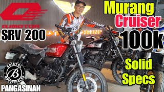 MERON PALA CRUISER BIKE NA 100K Price  Loaded sa Feature 2023 QJ Motors SRV 200  Perfect to [upl. by Frulla]