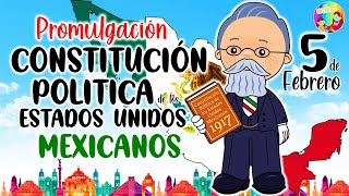 LA CONSTITUCIÓN POLÍTICA DE 1917🇲🇽5 de febrero [upl. by Cassady]