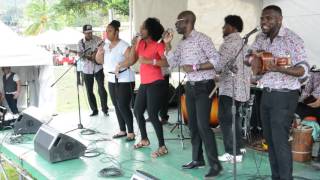 Trinidad ParangSan Jose Serenaders performance at La Fiesta de Lopinot 2016 1 [upl. by Eillac]