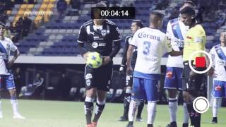 Puebla vs Rayados  J01CL17 RayadoViajero [upl. by Terencio385]