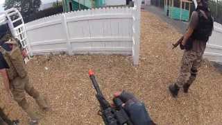 NUKE TOWN AIRSOFT  Paintball Explosion [upl. by Tsai]