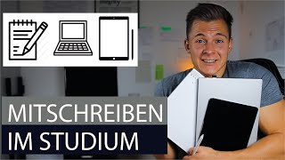 Notizen machen im Studium  wie in Vorlesungen mitschreiben [upl. by Josy686]