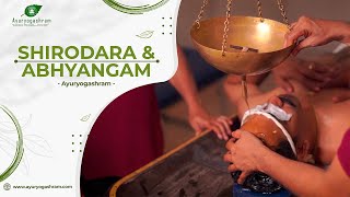 Shirodara amp Abhyangam Treatment  Ayurveda  Deep Relaxation using Ayurveda Massage [upl. by Hsaniva454]