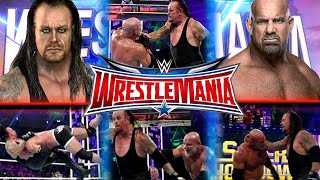 Goldberg vs Undertaker  WWE CHAMPIONSHIP  At wrestlemania40  Full Match [upl. by Aleak711]