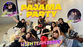 24HOURS PAJAMA PARTY W TEAM ZEBBY  ZEINAB HARAKE [upl. by Ruskin720]