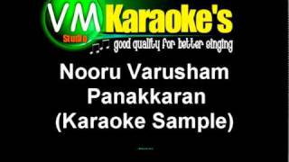 Nooru Varusham Karaoke Sample [upl. by Esialb]