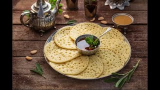 Recette Baghrir Moroccan pancakes recipe [upl. by Neiv]