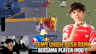 Sem9 Uhigh Push Rank Barsama Player Indo  Pubg Mobile [upl. by Akselaw]