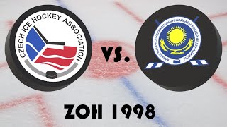 Zimní olympijské hry 1998  Skupina  Česko  Kazachstán [upl. by Arehc]