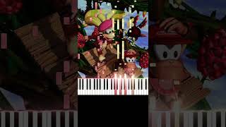 Stickerbush Symphony  Donkey Kong Country 2 Piano dkc2 piano [upl. by Eehtomit178]