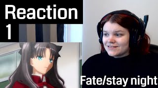 Fatestay night 2006 Episode 1 Reaction [upl. by Akeme292]