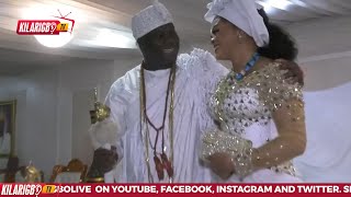 Ooni of Ife Wife Olori Tobiloba Welcome Twins  Blessings Abound [upl. by Siahc850]