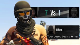 Tryhard Gets Mad At Me  GTA 5 [upl. by Skolnik]