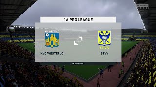 FIFA 23  KVC Westerlo vs St Truiden  Molton Road  Gameplay [upl. by Allerie]