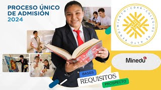 📌☑️¿CÓMO POSTULAR AL COAR 2024 ¿QUE REQUISITOS SON [upl. by Iggie702]