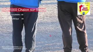 TOP1000 de Chalon sur Saône 8eme France Espoire vs LahatraMicliBillaud [upl. by Shelia]