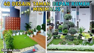 40 DESAIN TAMAN DEPAN RUMAH MINIMALIS  LINK PEMBELIAN PRODUK ADA DI DESKRIPSI [upl. by Annoyk570]