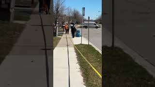 Speeding Car Accident In Brampton [upl. by Ardnu]