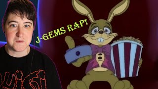 GLITCHTRAP CAN RAP  Magic Rabbit Glitchtrap Rap 2  JGems Reaction [upl. by Enyamart]