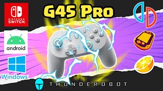 YUZU Nintendo Switch Controller Thunderobot G45 Pro  Unboxing amp Game Test [upl. by Nomra]