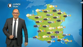 Météo du Lundi 7 Octobre 2024  Début des intempéries [upl. by Nossaj]