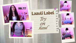 LAZULI LABEL TRY ON HAUL worth it BBL effect discount code [upl. by Bjorn484]