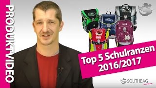 Top 5 Die besten Schulranzen der Saison 20162017 [upl. by Ahsinal]