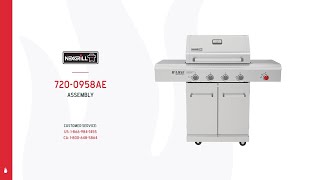 Nexgrill 4Burner Deluxe Gas Grill with a Searing Side Burner 7200958AE [upl. by Daphene712]