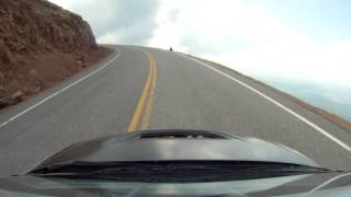 Jeremy Foley Pikes Peak Crash roof cam [upl. by Othe]