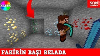 ZENGİN VS FAKİR 153  Fakirin Başı Belada Minecraft [upl. by Yrgoerg]