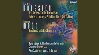 KOESSLER TrioSuite for Violin Viola and Piano 1922 III Gavotte [upl. by Redna]