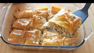 QUESTO DOLCE❗È VOLATO IL MIGLIORE DEL MONDO Ricetta Baklava ASMR [upl. by Bouzoun377]