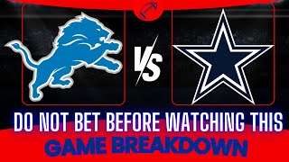 Detroit Lions vs Dallas Cowboys Prediction and Picks  NFL Picks Week 17 [upl. by Regine]