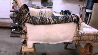 Upholstering a Chaise Lounge [upl. by Hedwiga]