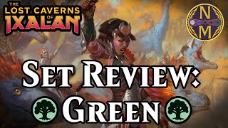 Lost Caverns of Ixalan Set Review Green  Magic the Gathering [upl. by Mohandis155]