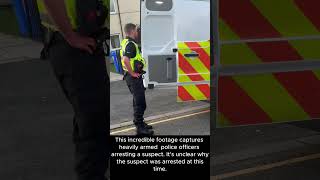 🇬🇧 CTSFO ARMED POLICE ARREST SUSPECT news uk police british crime politics yt ytshorts fyp [upl. by Llehcnom437]