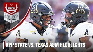 Appalachian State Mountaineers vs Texas AampM Aggies  Full Game Highlights [upl. by Brigitte]