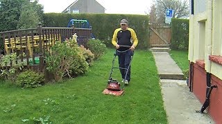 Allen XR44 Hover Mower In Action [upl. by Rocray]