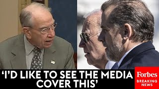 BREAKING NEWS Grassley Seeks To Set The Record Straight About FBIs Biden Family Probe [upl. by Canty]